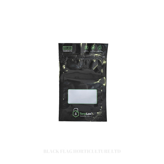 Grove Bags - Windowed Black - Odourless Terploc Technology  (Resealable Curing)