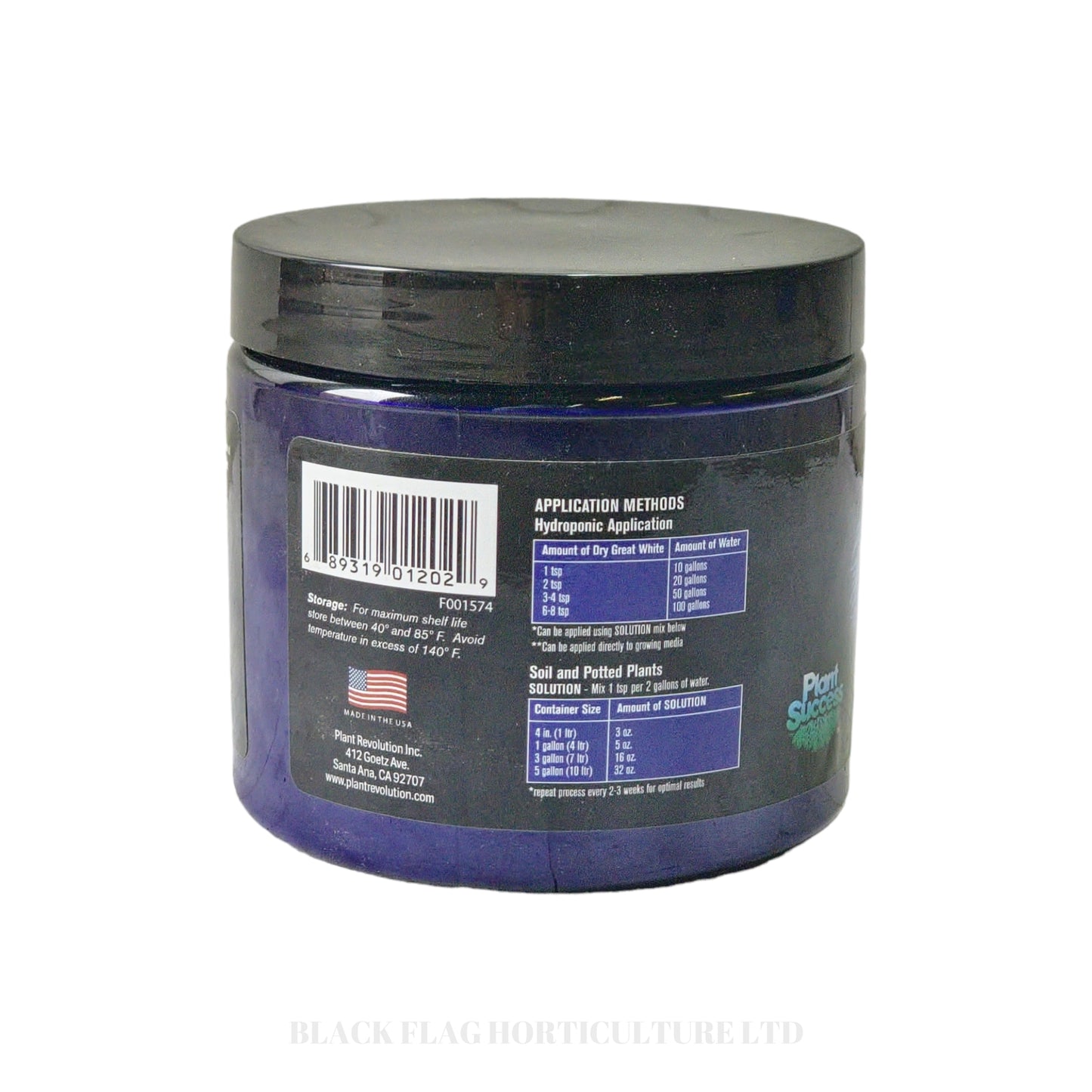 Great White 100% Organic Rooting Powder Nutrient Mycorrhizae Trichoderma