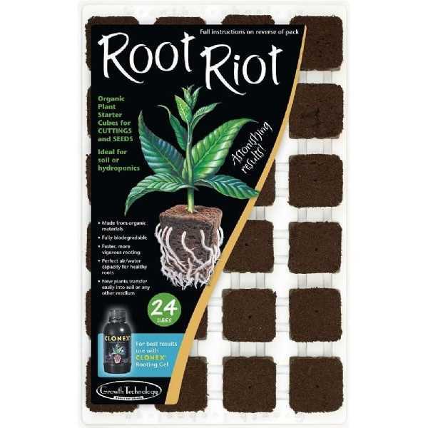 Root Riot - Plant Cubes - 24 Tray