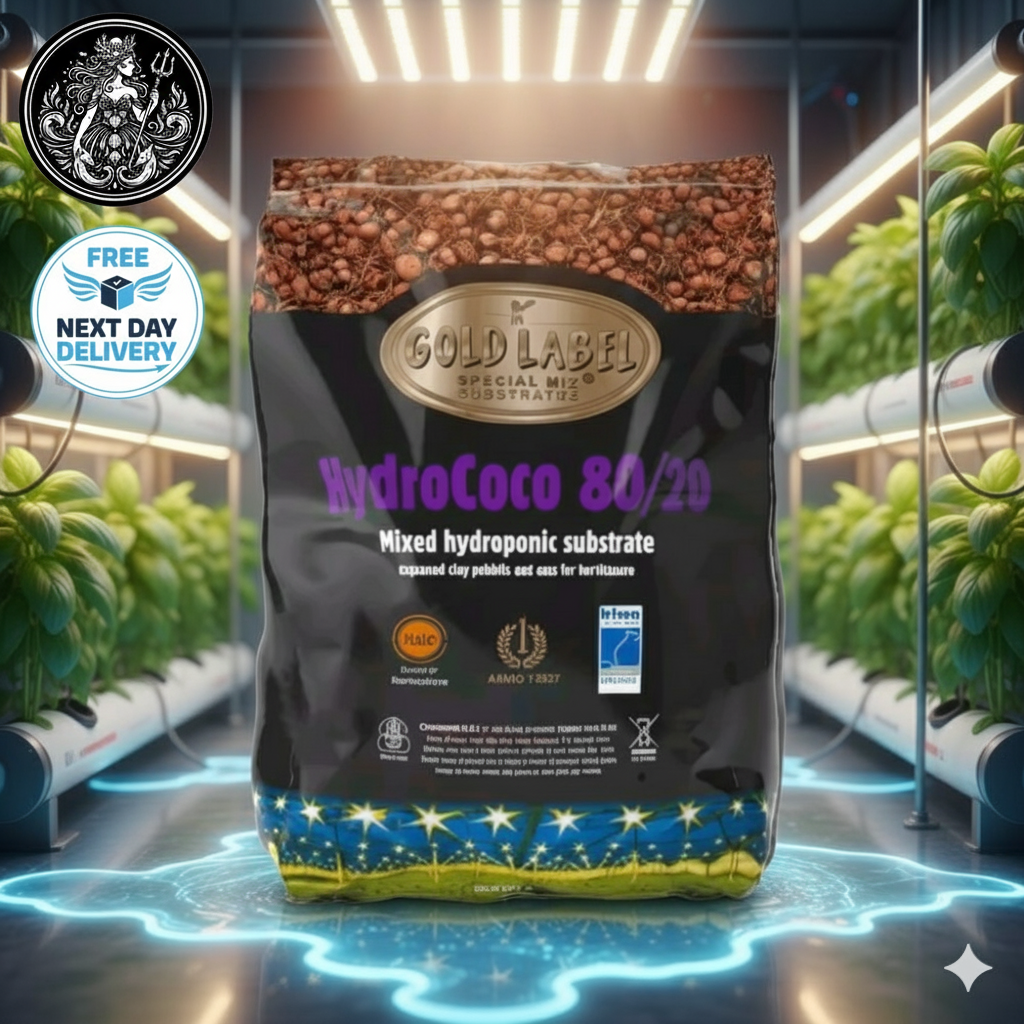 Gold Label HydroCoco 80/20 Mix (45L/50L) Clay Pebble Coir Hydroponic Substrate
