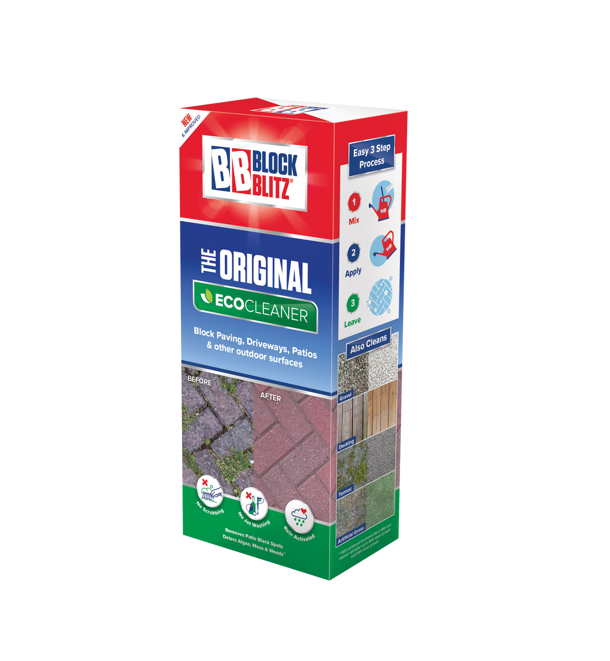 Block Blitz Original Eco Cleaner concentrated powder – official pack shot