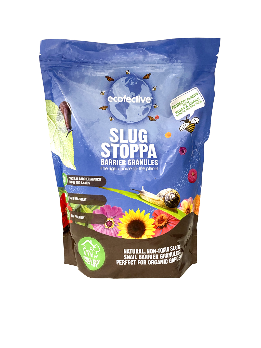 ecofective Slug Stoppa barrier granules 2L – official pack shot