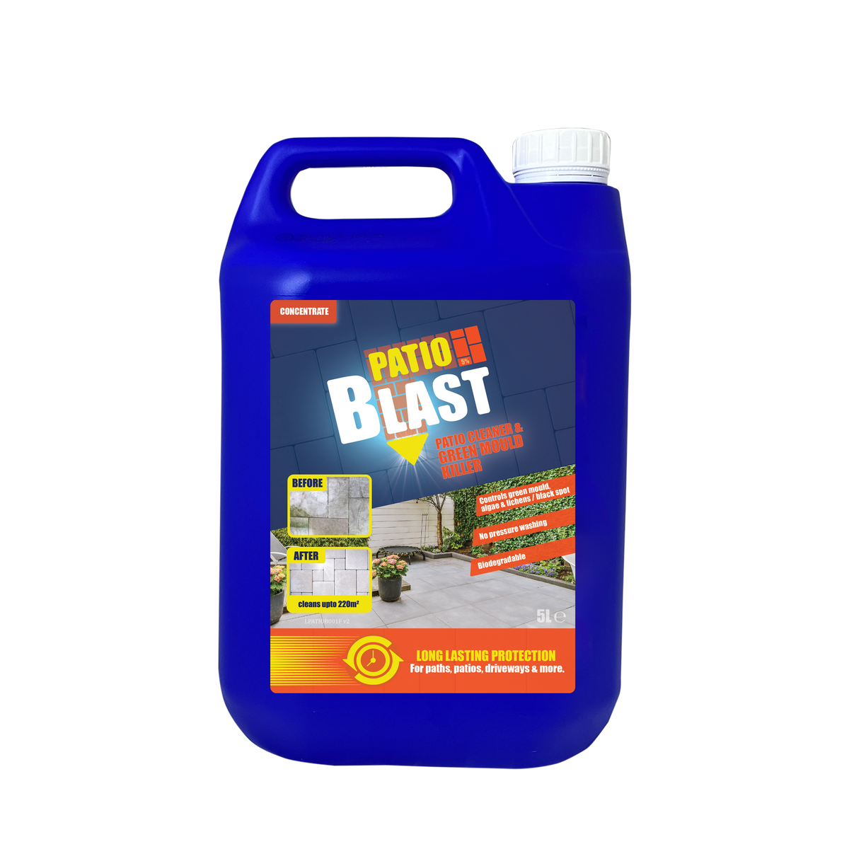 Patio Blast 5L concentrate – official pack shot
