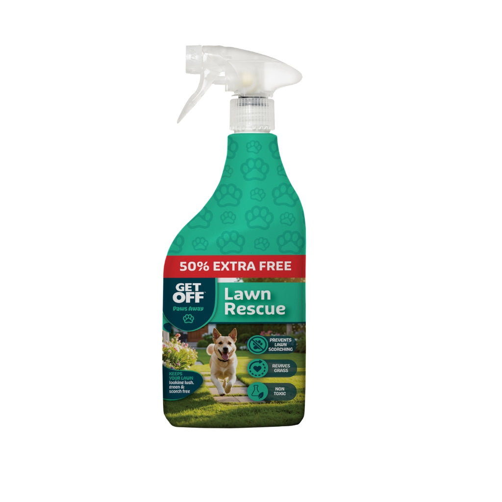 Get Off Lawn Rescue 50% extra free – official pack shot