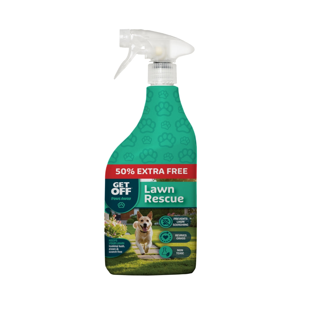 Get Off Lawn Rescue 50% extra free – official pack shot