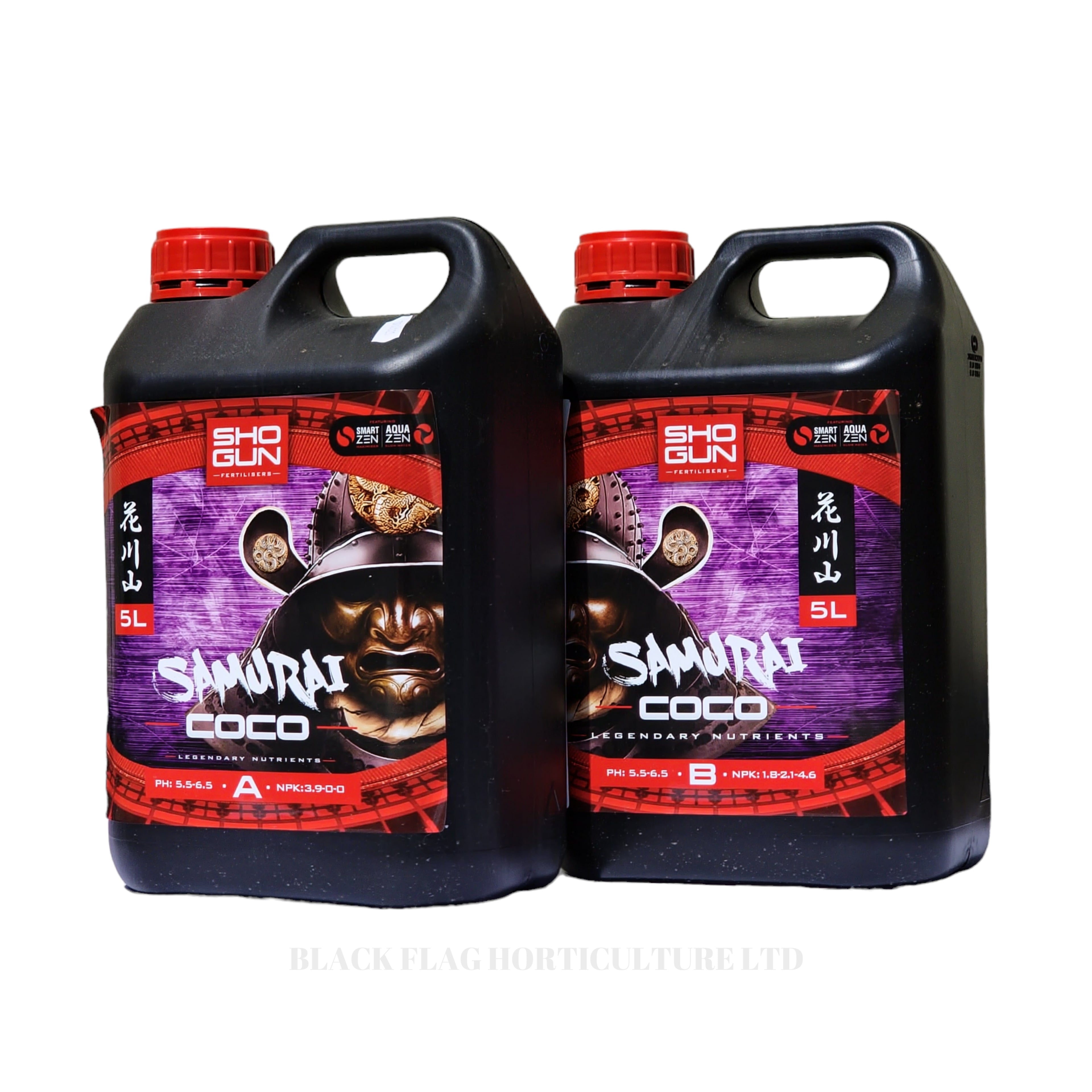Shogun Fertilizers - Samurai Coco A&B Set - 5 Litres