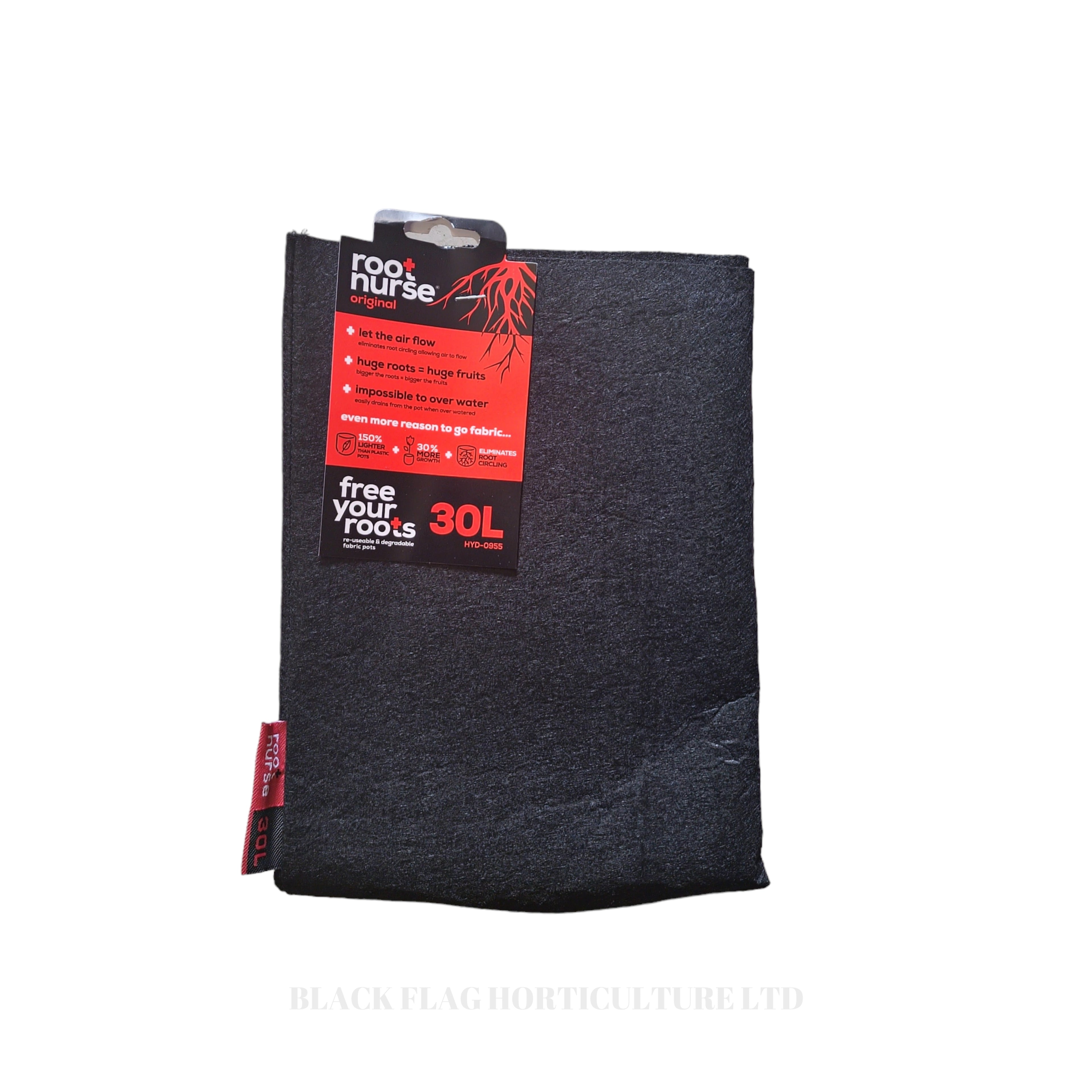 Root Nurse Potking Fabric Plant Pots: 1L-30L Durable & Reusable