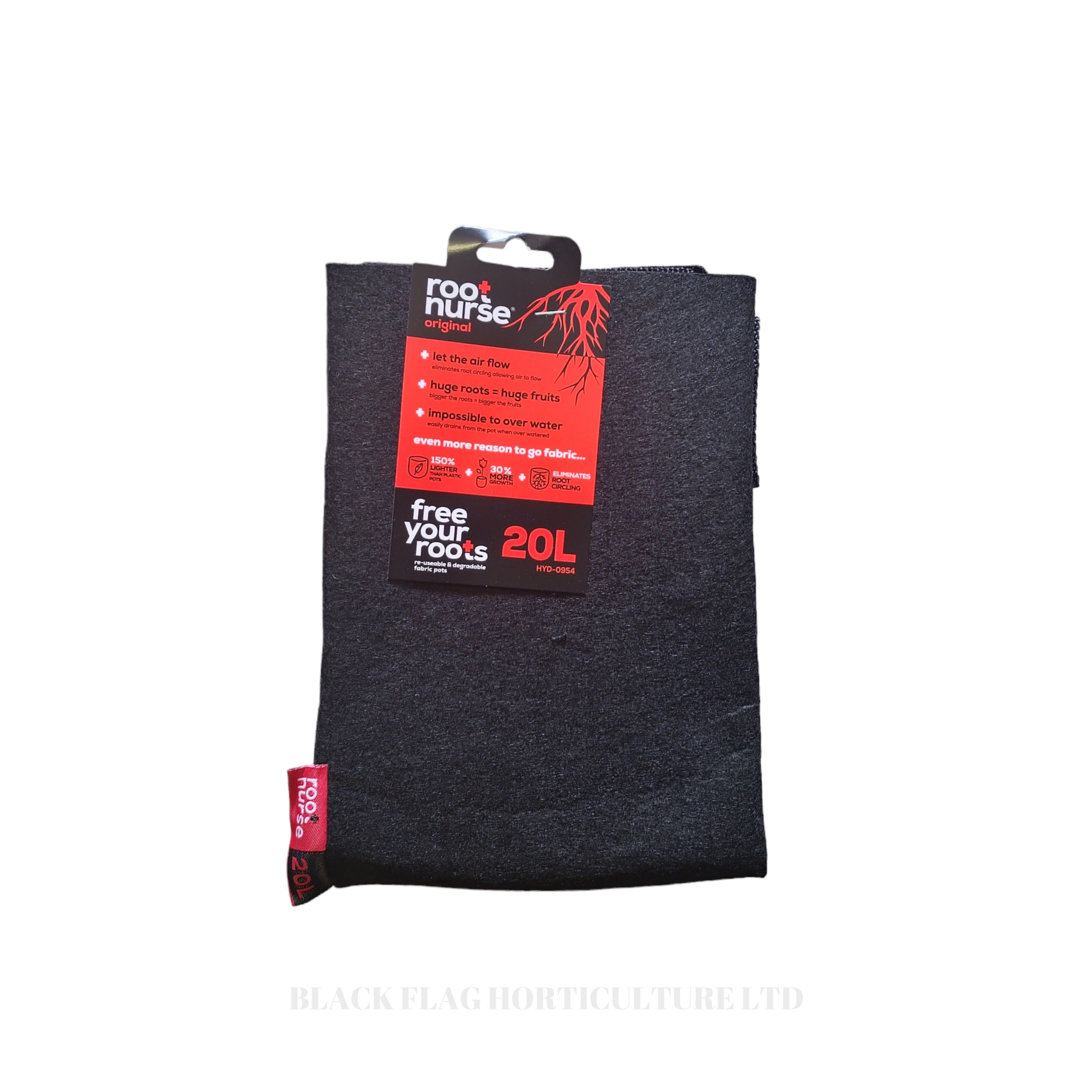 Root Nurse Potking Fabric Plant Pots: 1L-30L Durable & Reusable