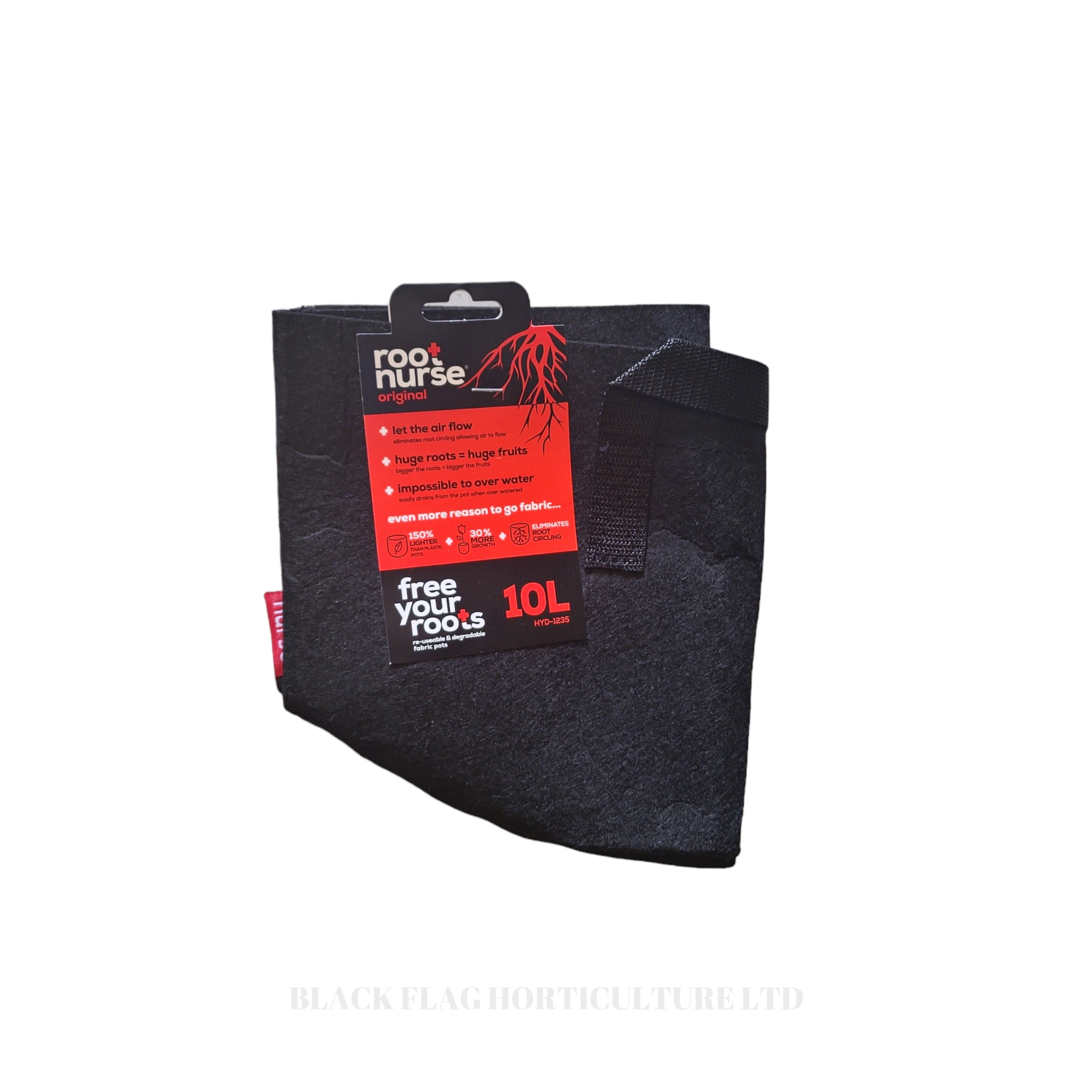 Root Nurse Potking Fabric Plant Pots: 1L-30L Durable & Reusable