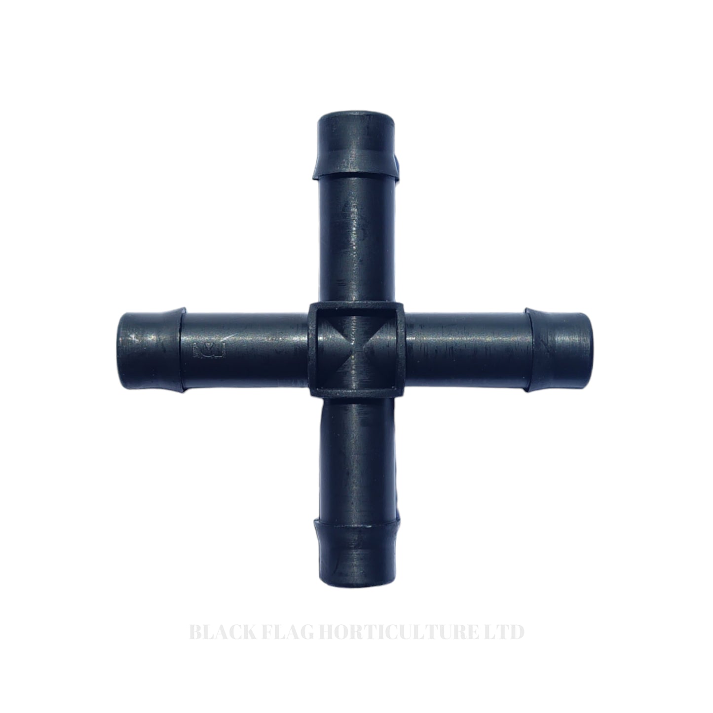 13mm Standard Barb Cross - Irrigation Fitting