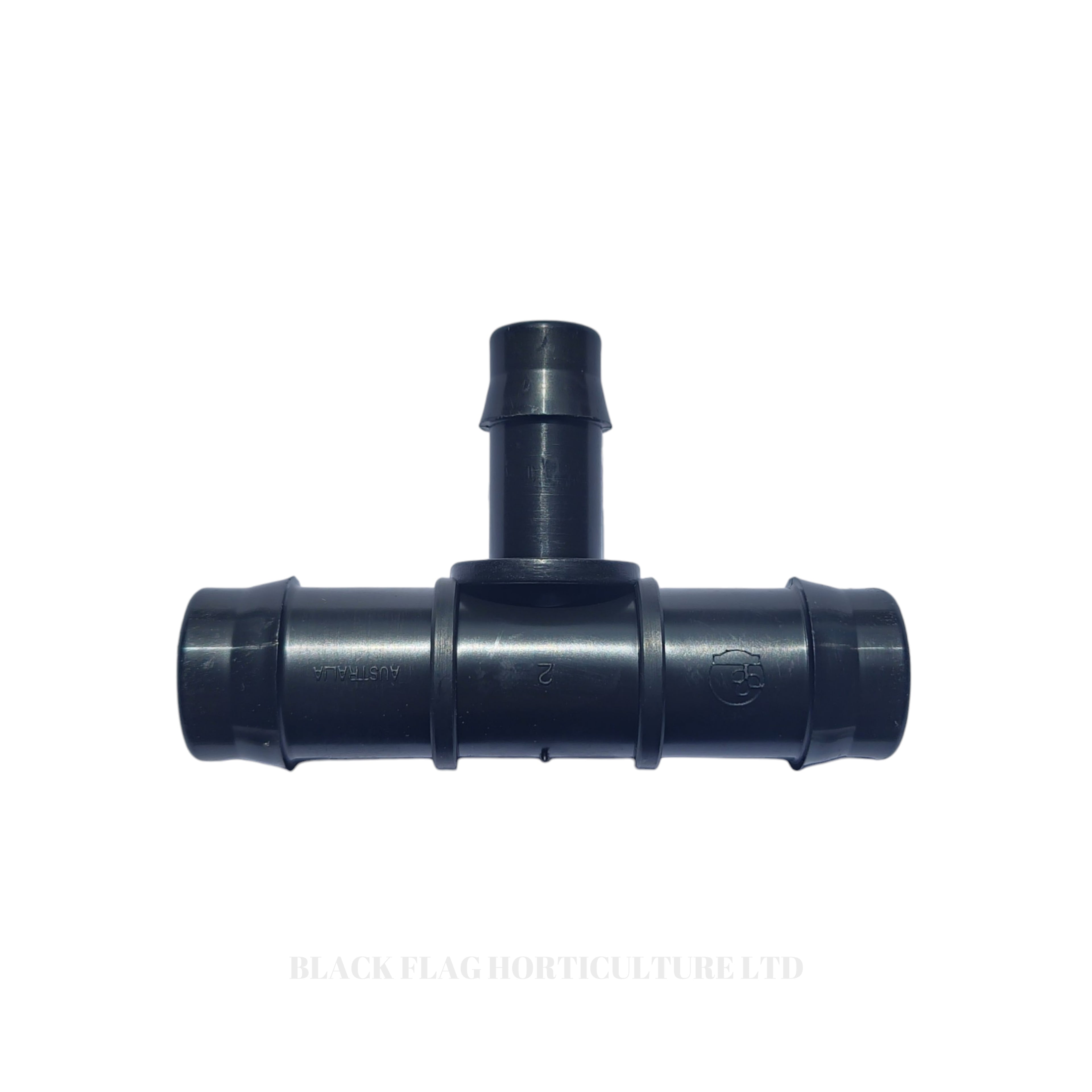 19mm/13mm Barb Reducer Tee - Irrigation Fitting