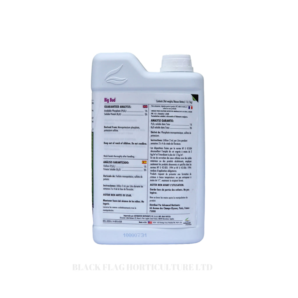 Advanced Nutrients - Big Bud® - Bloom Booster