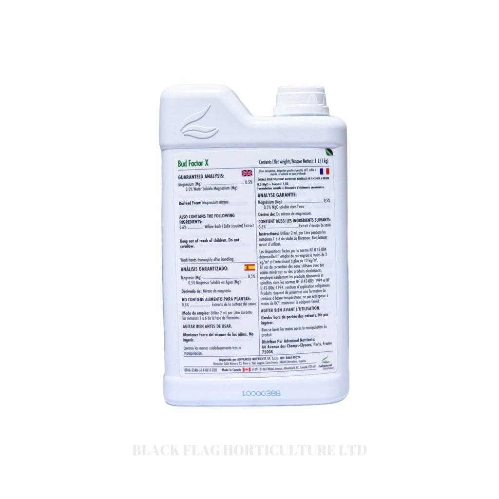 Advanced Nutrients - Bud Factor X® - Bud Potency & Stalk Strengthener