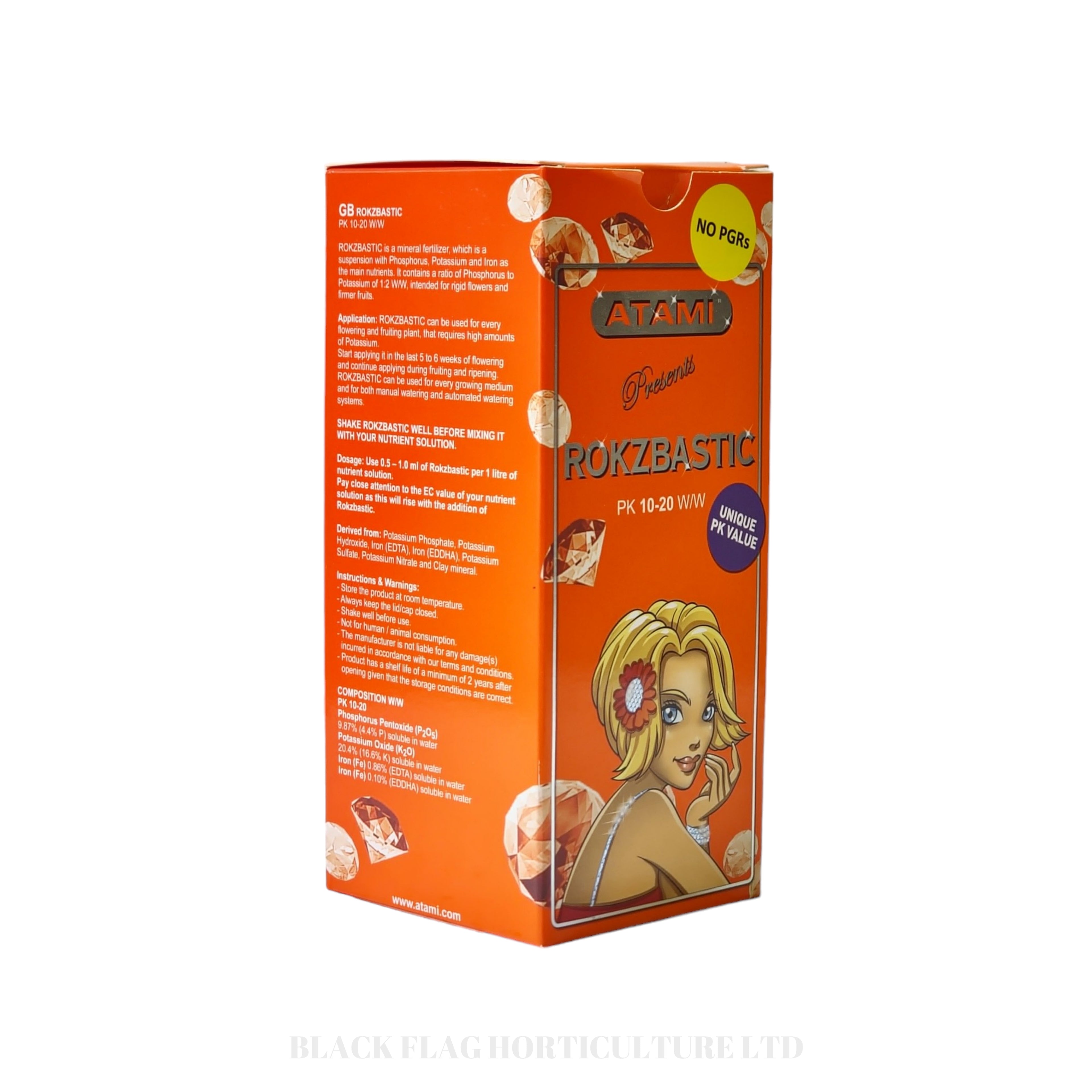 Atami - Rokzbastic 325ml PK 10/20 Flowering Enhancer & Hardener (NO PGR's)