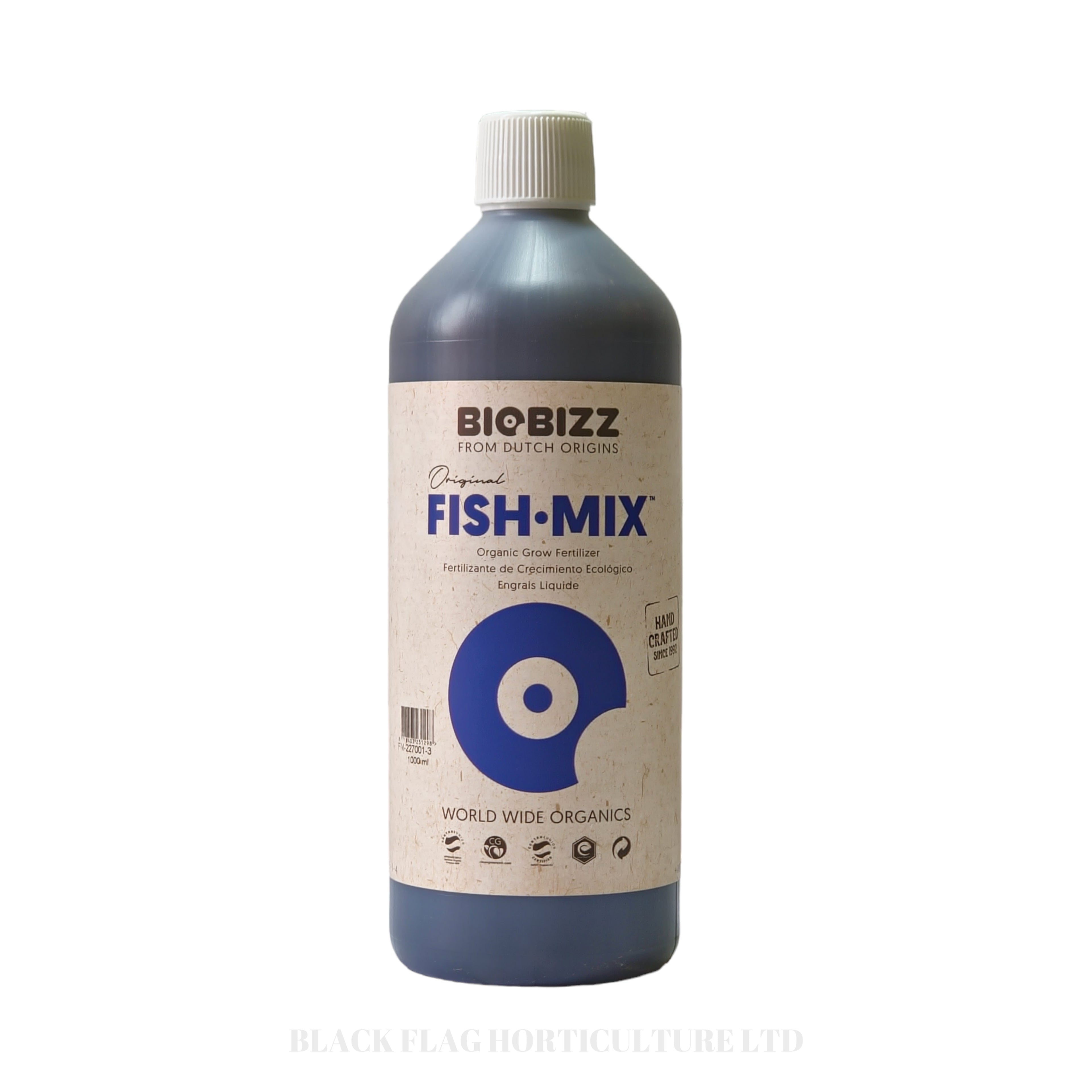 Biobizz - Fish Mix - organic fish emulsion from the North Sea