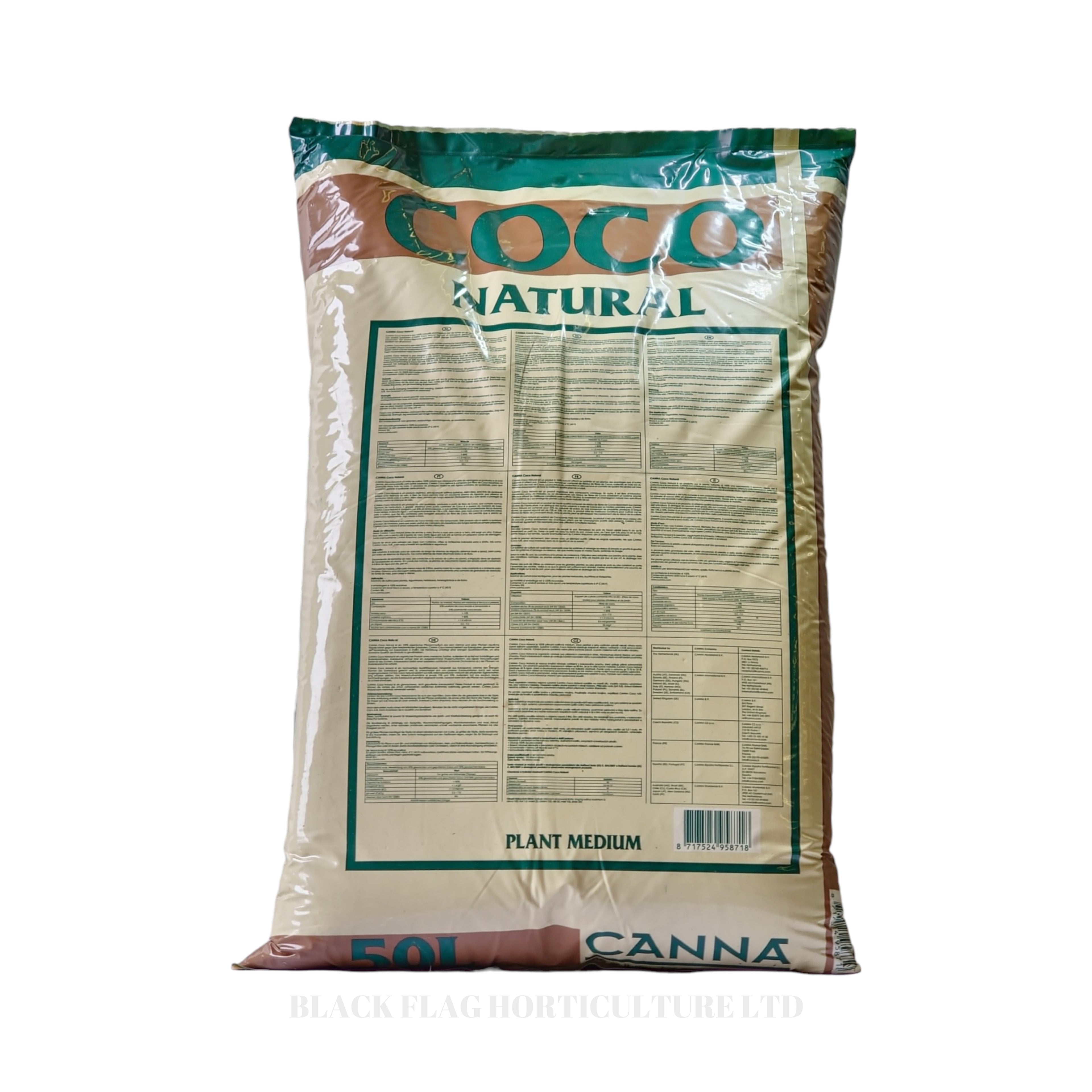 Canna - Coco: Natural - 50Ltr