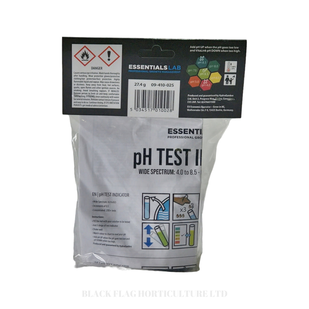 Essentials LAB - pH Test Indicator (Wide Spectrum)