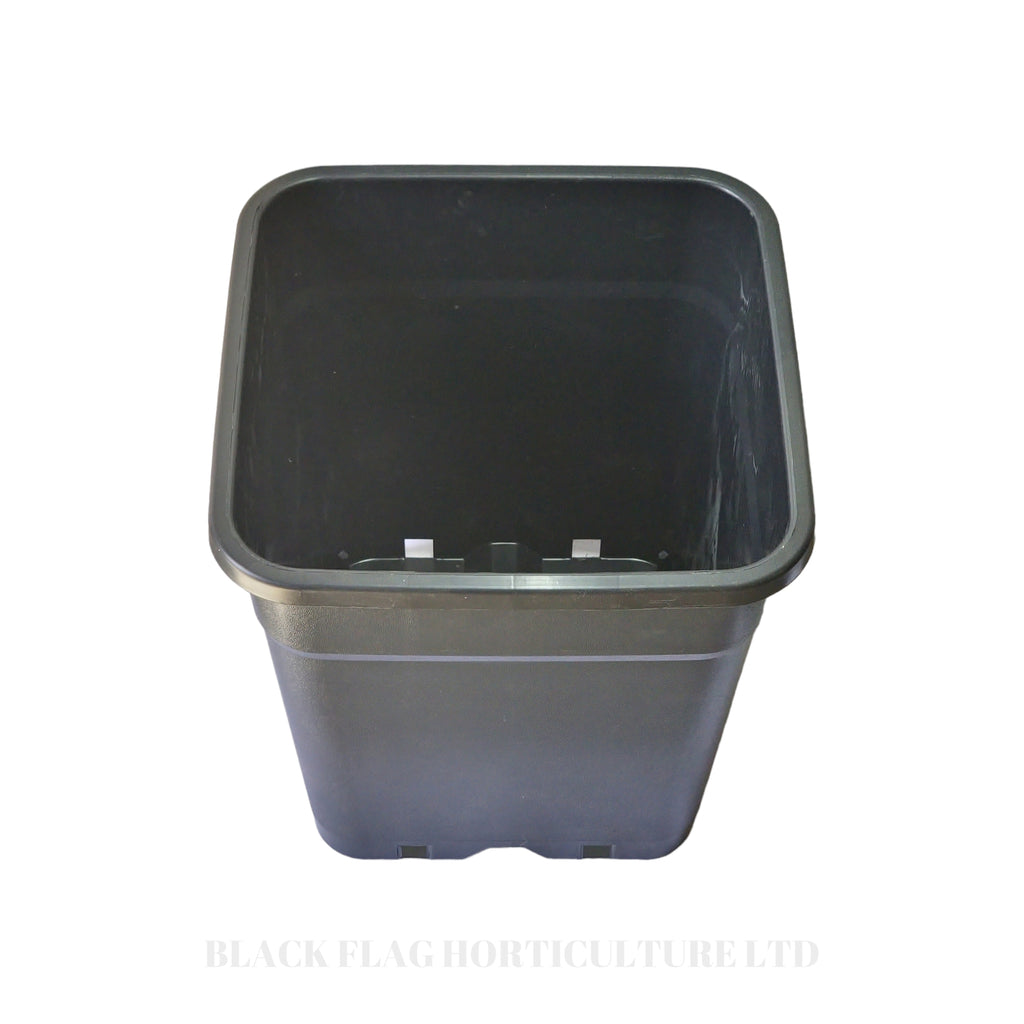 POTKING SQUARE POTS Gardening Plant Pots Hydroponics Drainage Holes 1L To 30L