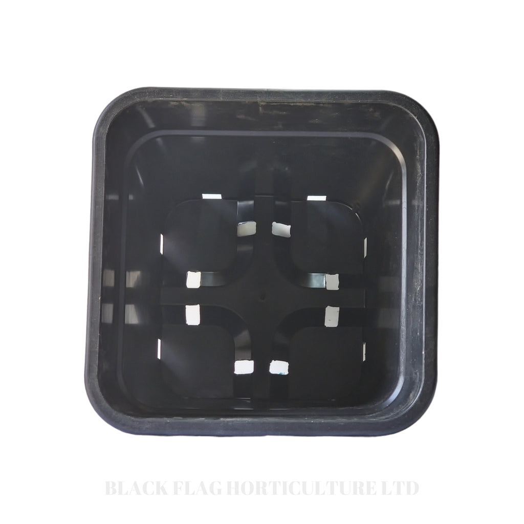 POTKING SQUARE POTS Gardening Plant Pots Hydroponics Drainage Holes 1L To 30L