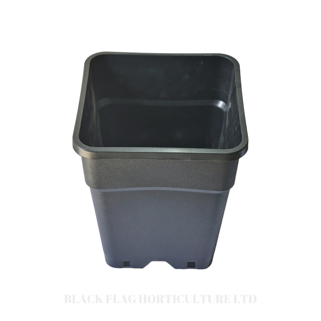 POTKING SQUARE POTS Gardening Plant Pots Hydroponics Drainage Holes 1L To 30L