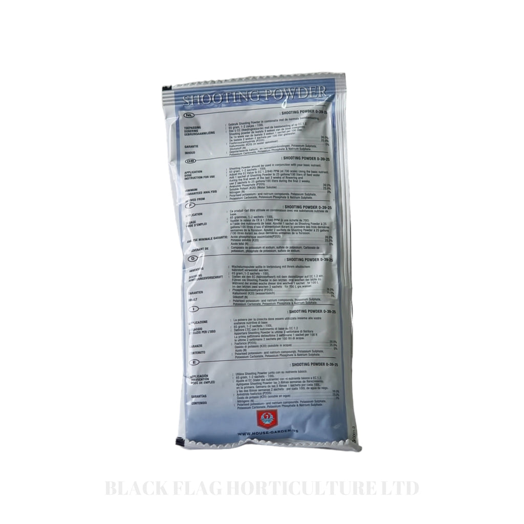 House & Garden - Shooting Powder (PK Booster)