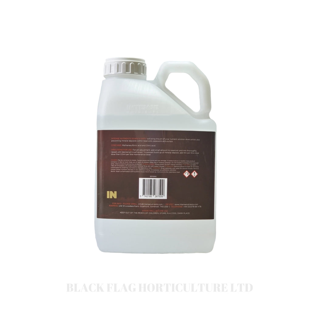 intense Nutrients - Down 'n' Dirty (PH Down)