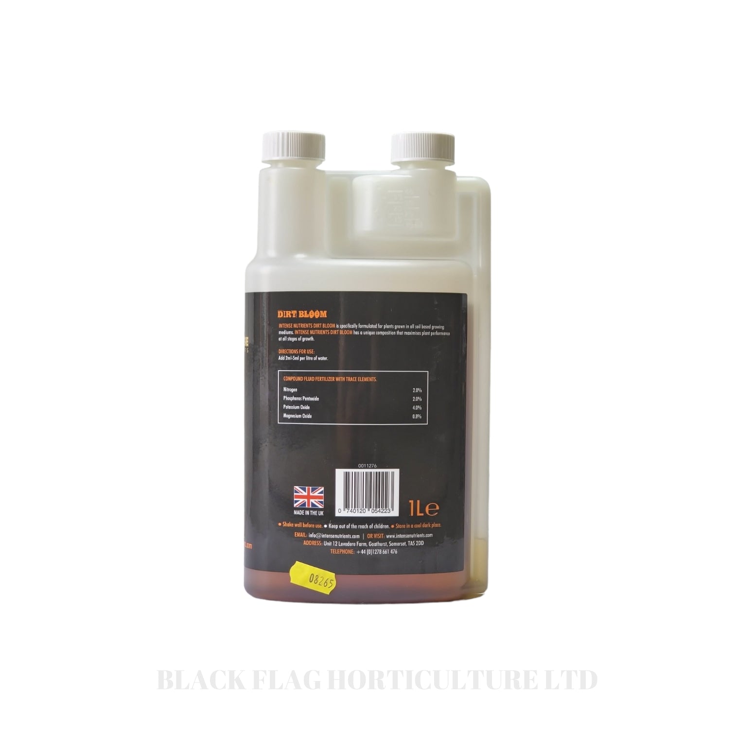 Intense Nutrients - Dirt: Bloom (Base Feed)