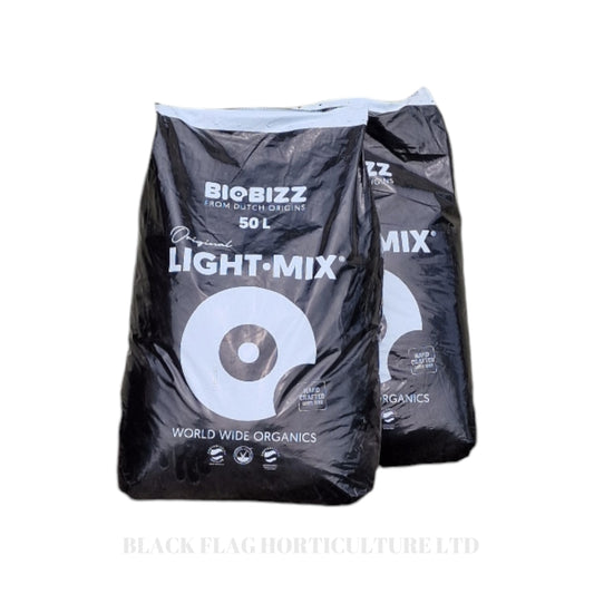 BioBizz -Light Mix (50 Litres) X 2 (Premium Soil Mix for Vigorous Plant Growth)