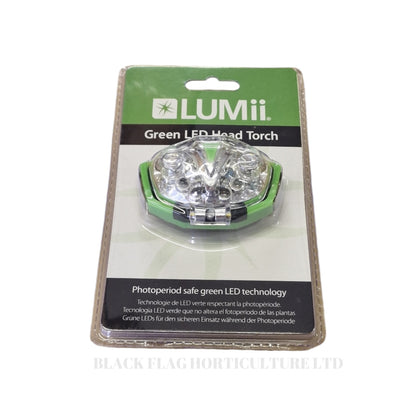 LUMii Green LED Head Torch