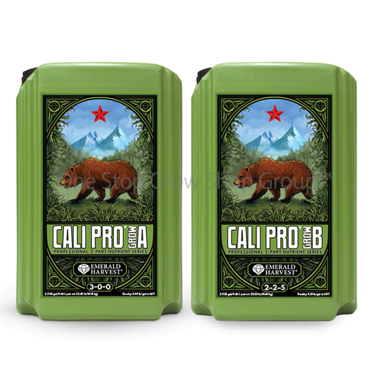 Emerald Harvest - Cali Pro Grow (A&B set) - (Base Feed)