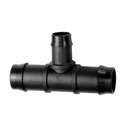 25mm-19mm Barb Reducer Tee