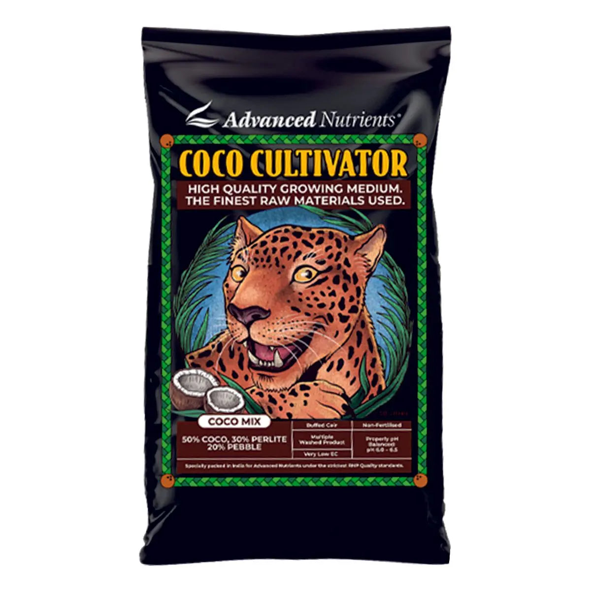 Advanced Nutrients: Growing Media - Coco Mix 50 Litre - Cultivator Series (50% Coco / 30% Perlite / 20% Clay Pebbles - 50 Litre)