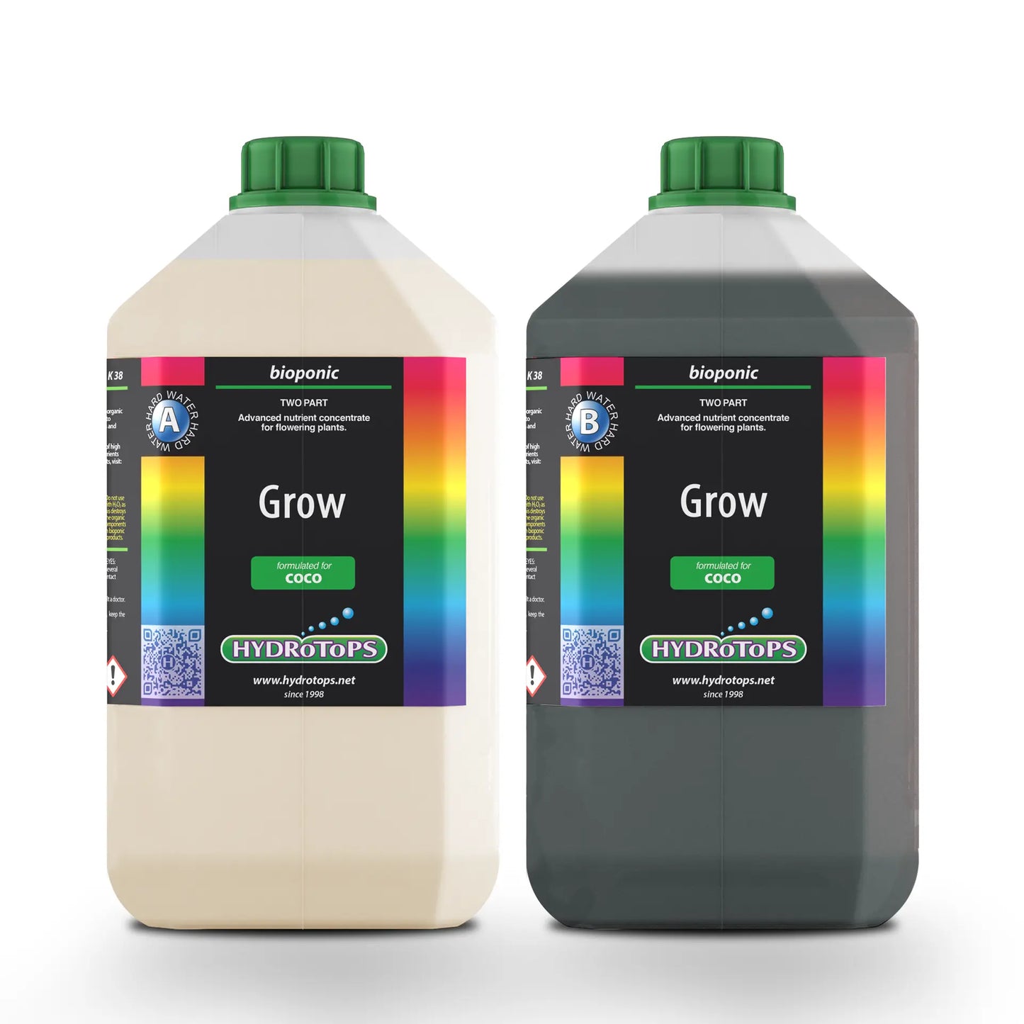 HydroTops - Bioponics: Grow: Coco (A&B set)