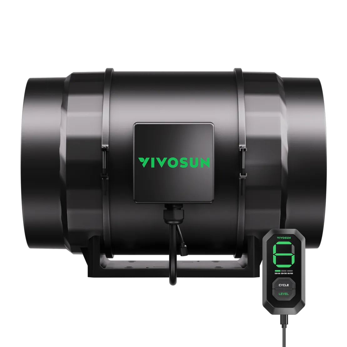 VivoSun - AeroZesh S8 Inline Fan + E12 Controller