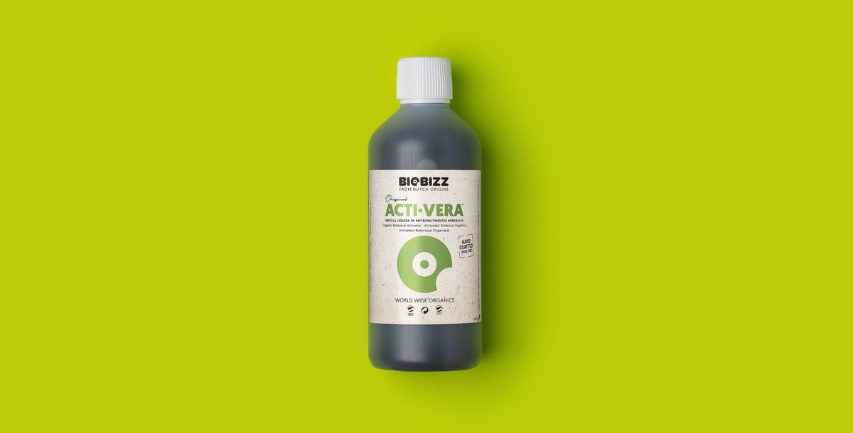 BioBizz Acti-Vera aloe vera plant tonic bottle
