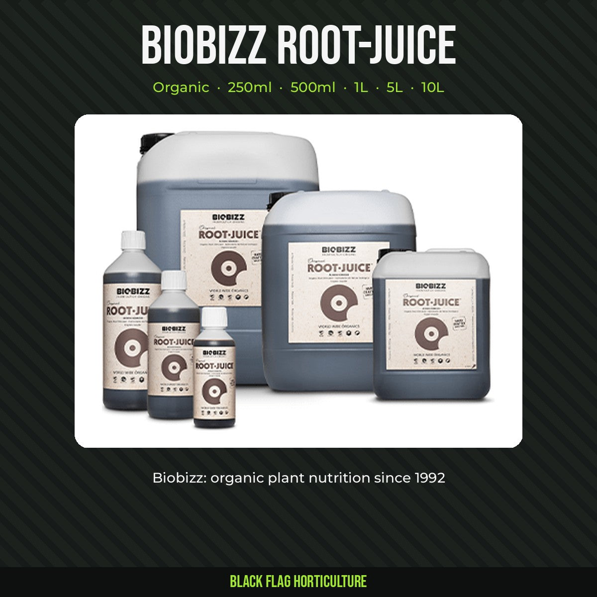 BIOBIZZ Root-Juice organic root stimulator, all sizes