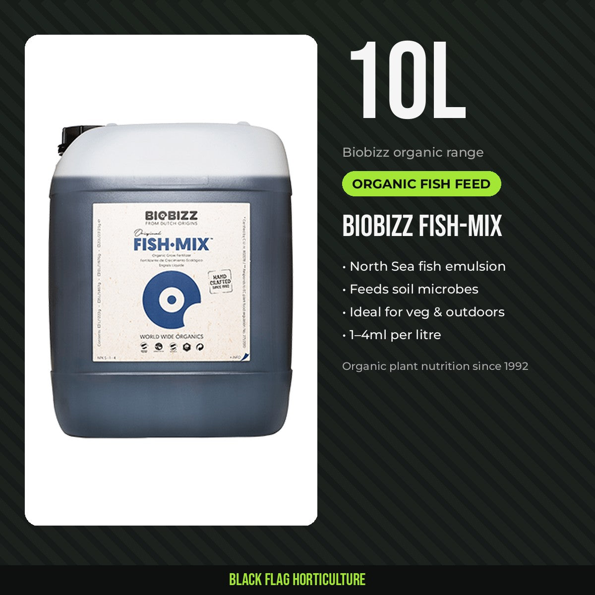 BIOBIZZ Fish-Mix 10 litre