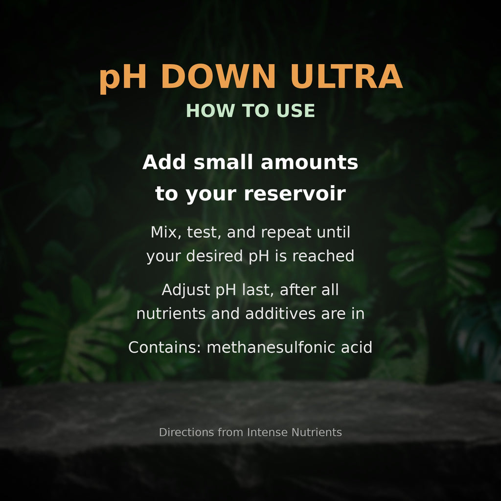 pH Down Ultra how to use