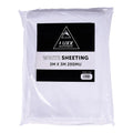 Luxx White Floor Secure Sheeting 3m x 3m