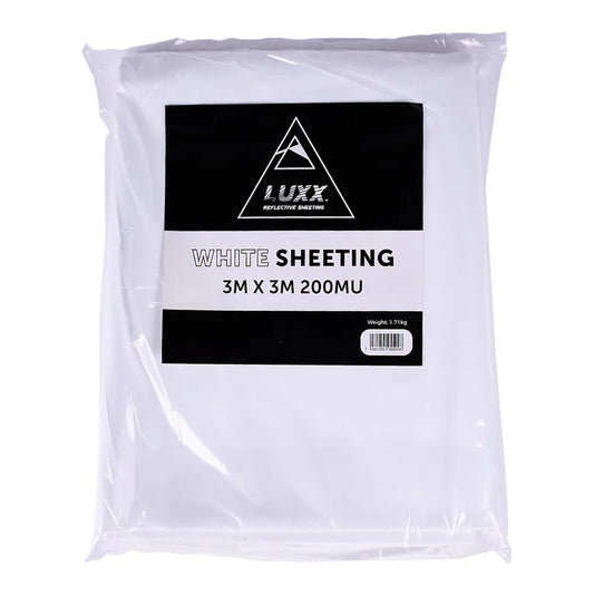 Luxx - White Floor Secure (3m x 3m x 200mu) (Floor Sheeting)