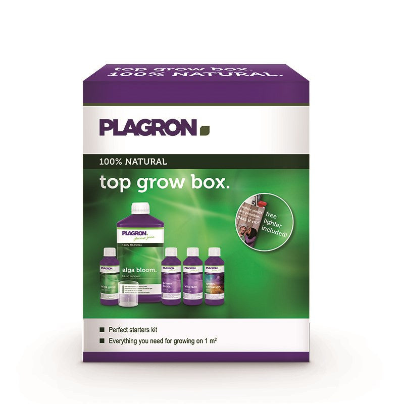 Plagron Top Grow Box 100% Natural organic nutrient kit