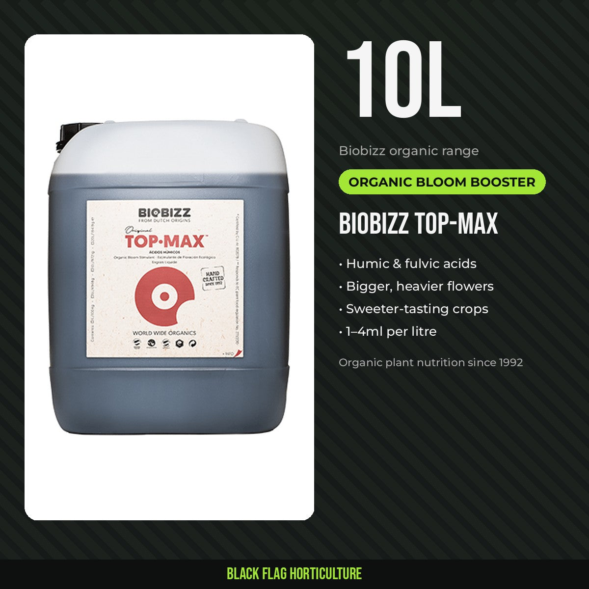 BIOBIZZ Top-Max 10 litre
