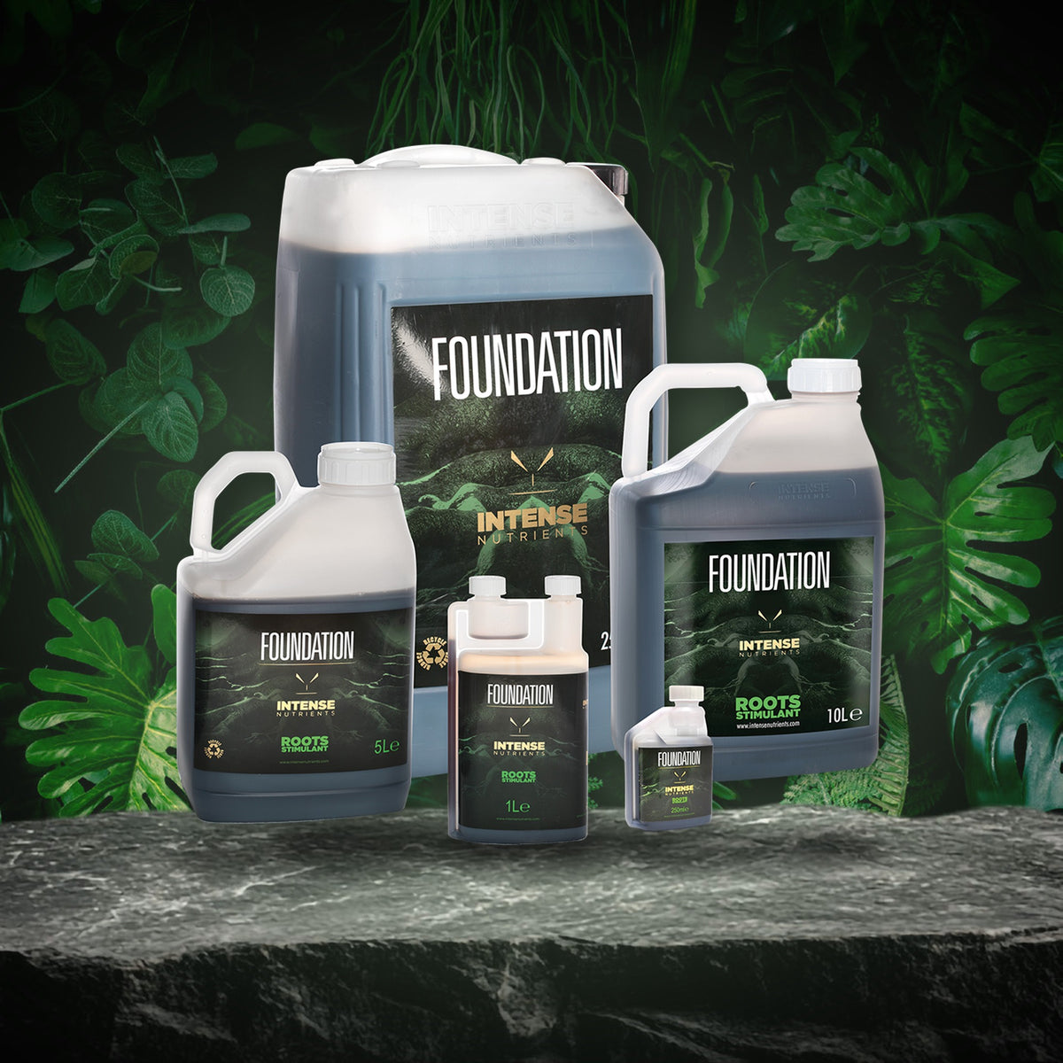 Intense Nutrients Foundation full size range 250ml to 25L