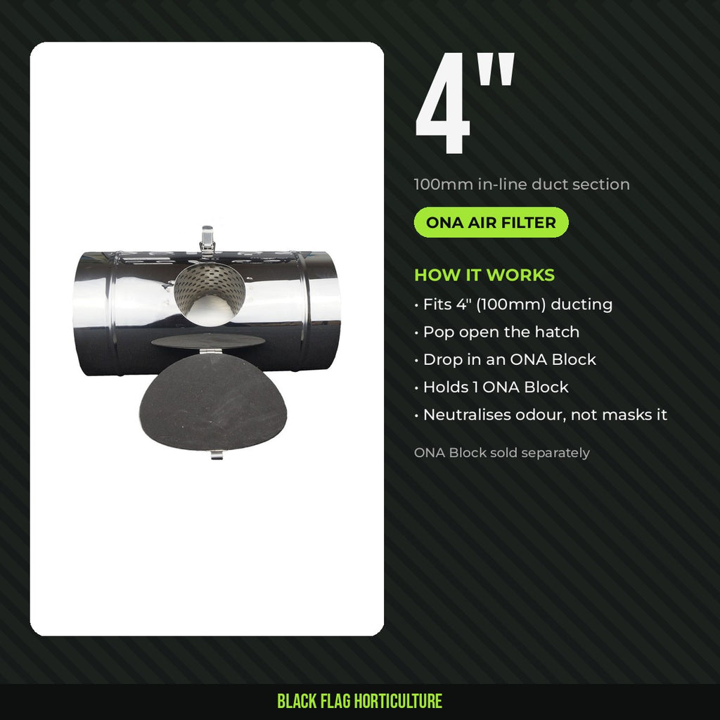 ONA Air Filter 4 inch (100mm)