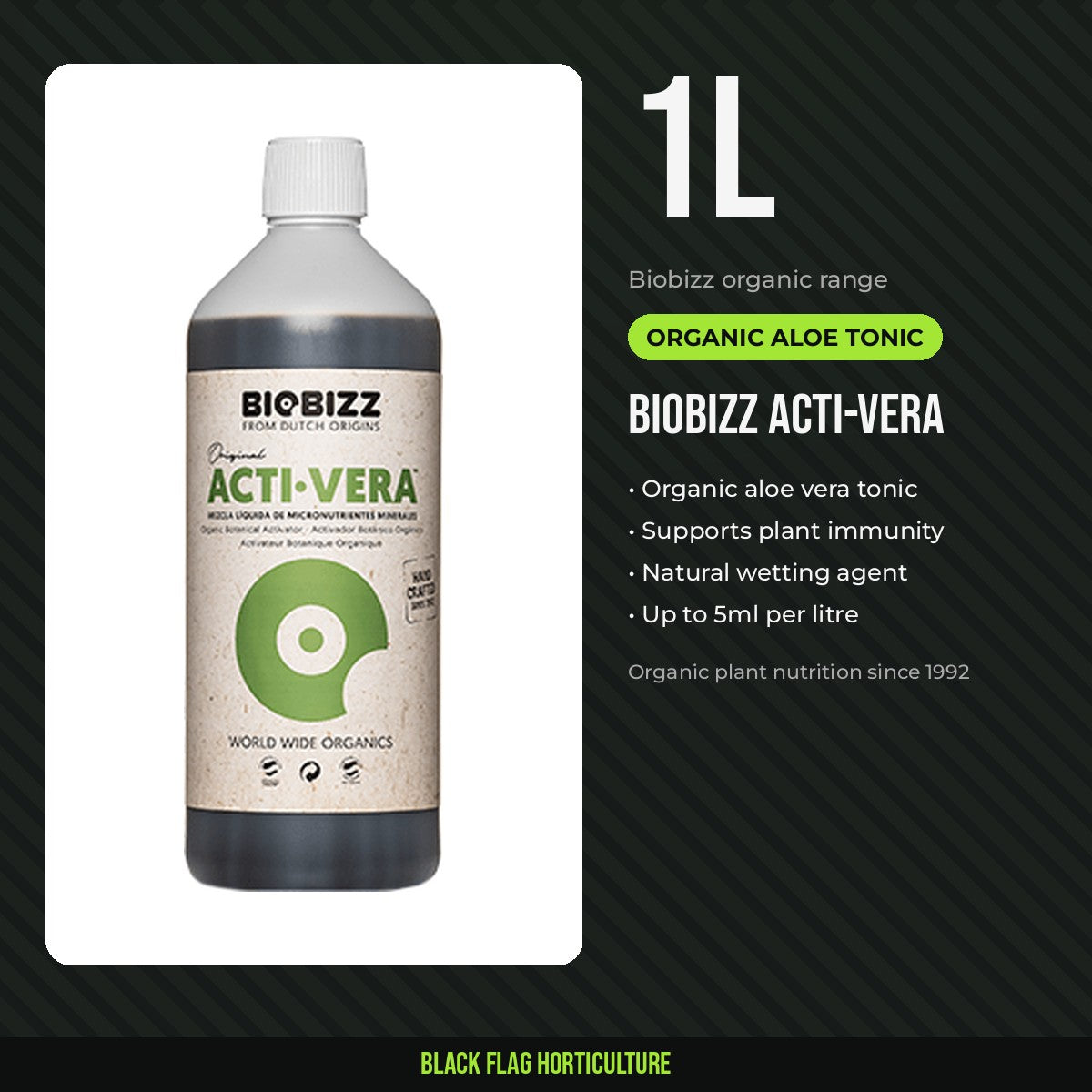 BIOBIZZ Acti-Vera 1 litre