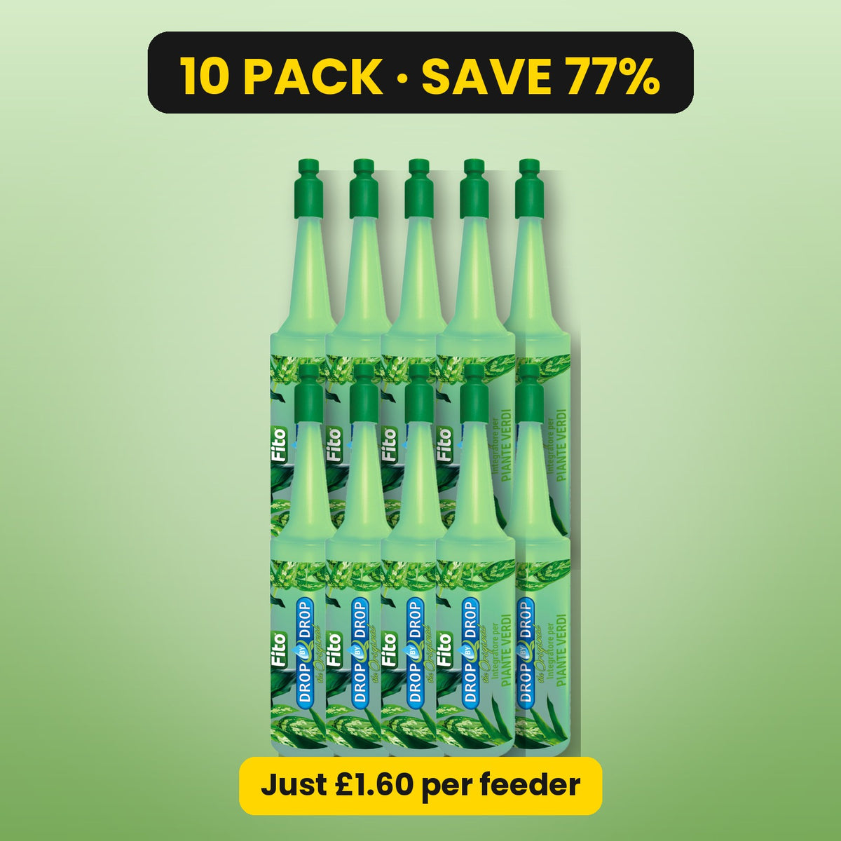 FITO Foliage drip feeders – 10 pack, save 77%