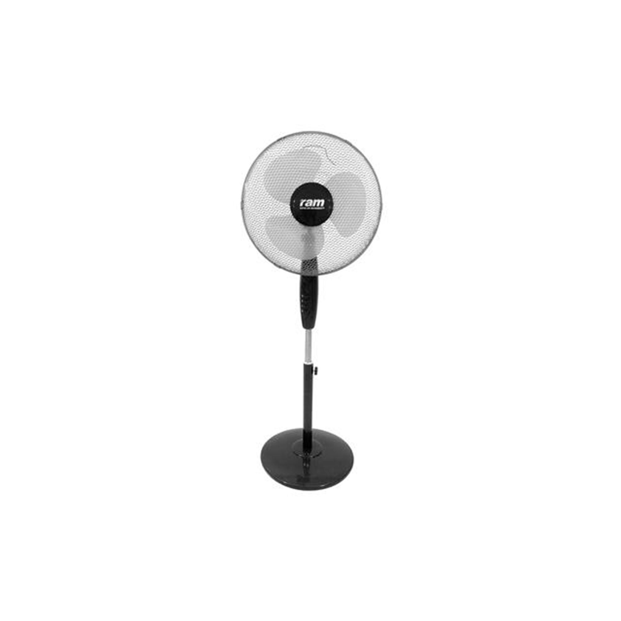 RAM - 400mm Pedestal Fan (16") Solid Base - 3 Speed