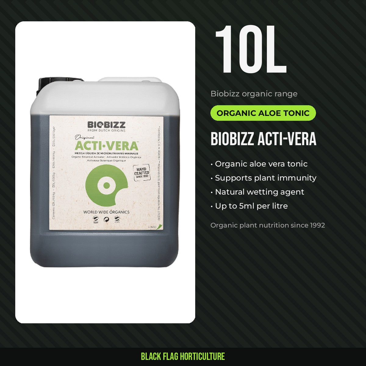 BIOBIZZ Acti-Vera 10 litre