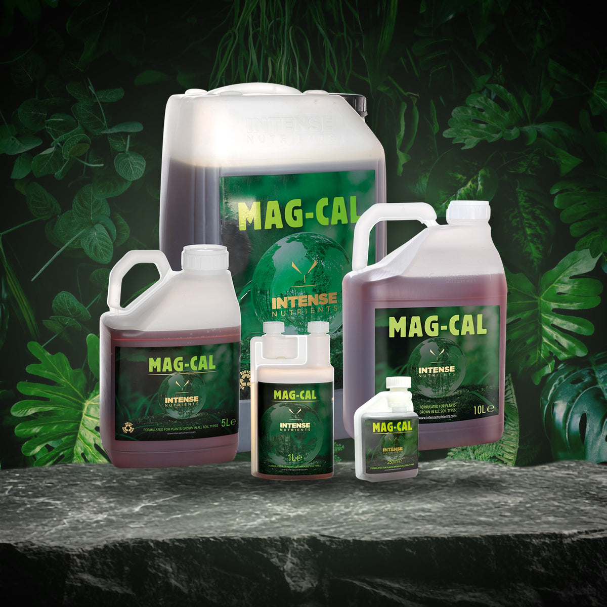 Intense Nutrients Mag-Cal full size range 250ml to 25L
