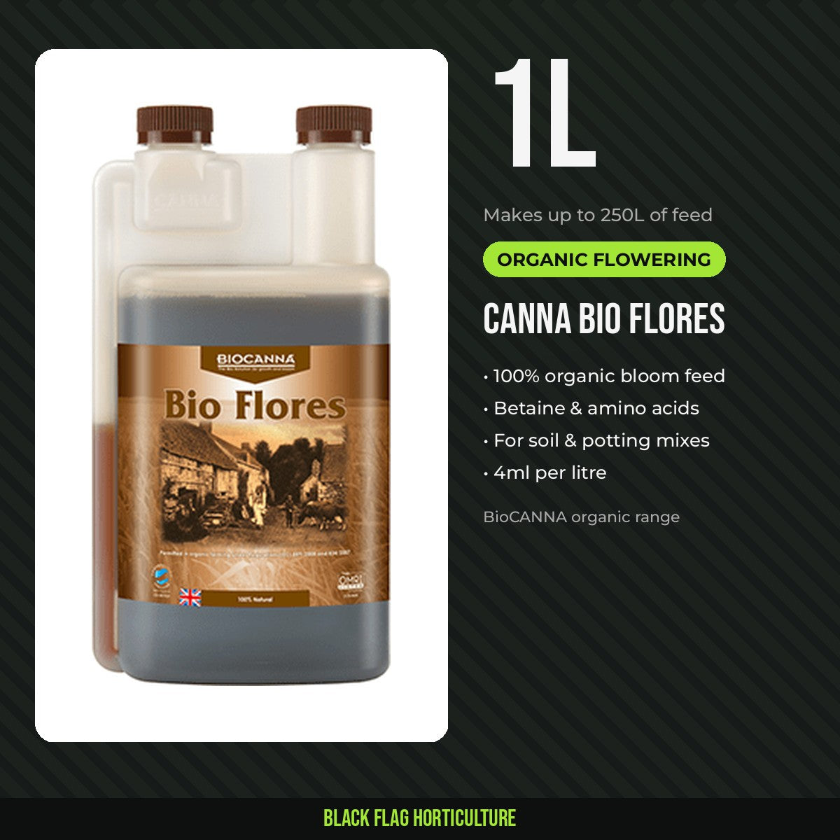 CANNA Bio Flores 1 litre